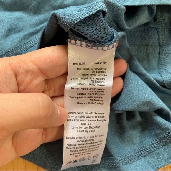 NEW Blue Asics tank top - Picture 5 of 7